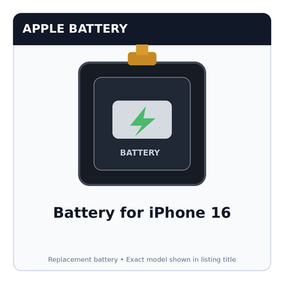 Battery for iPhone 16