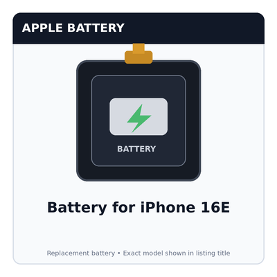 Battery for iPhone 16E