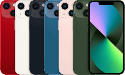 iPhone 13 mini colour reference