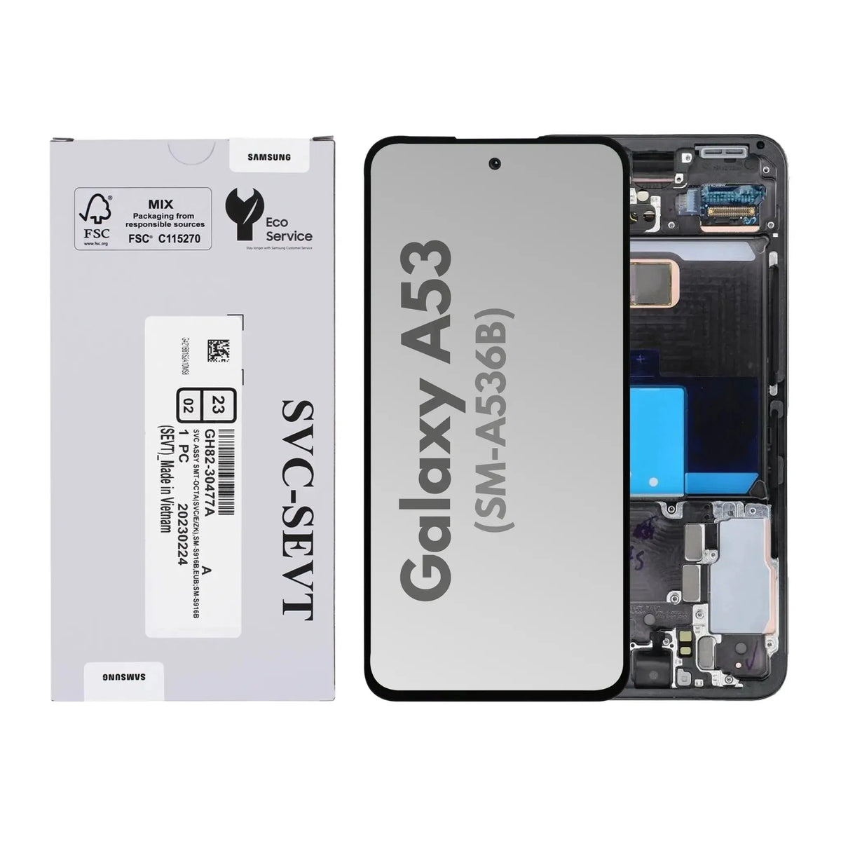 Samsung Galaxy A53 SM-A536B original service pack screen