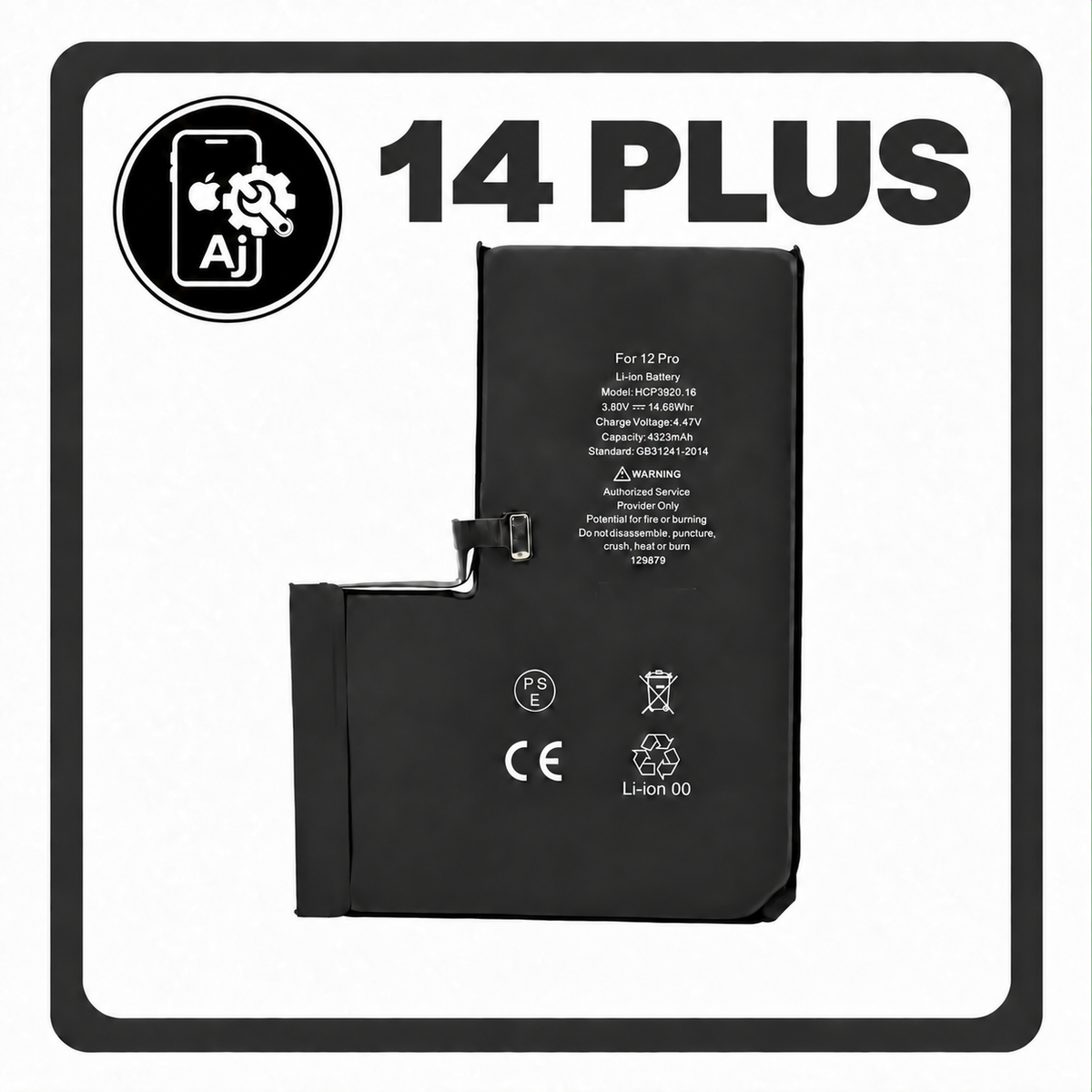 Battery for iPhone 14 Plus — AJ Cell