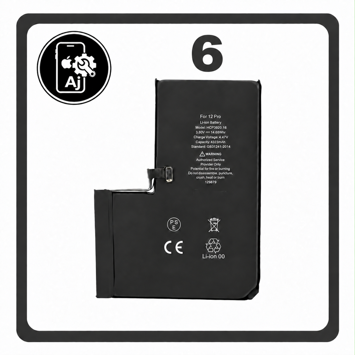 Battery for iPhone 6 — AJ Cell