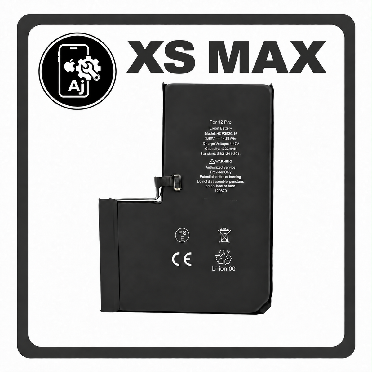 Battery for iPhone XS Max — AJ Cell