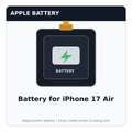 Battery for iPhone 17 Air