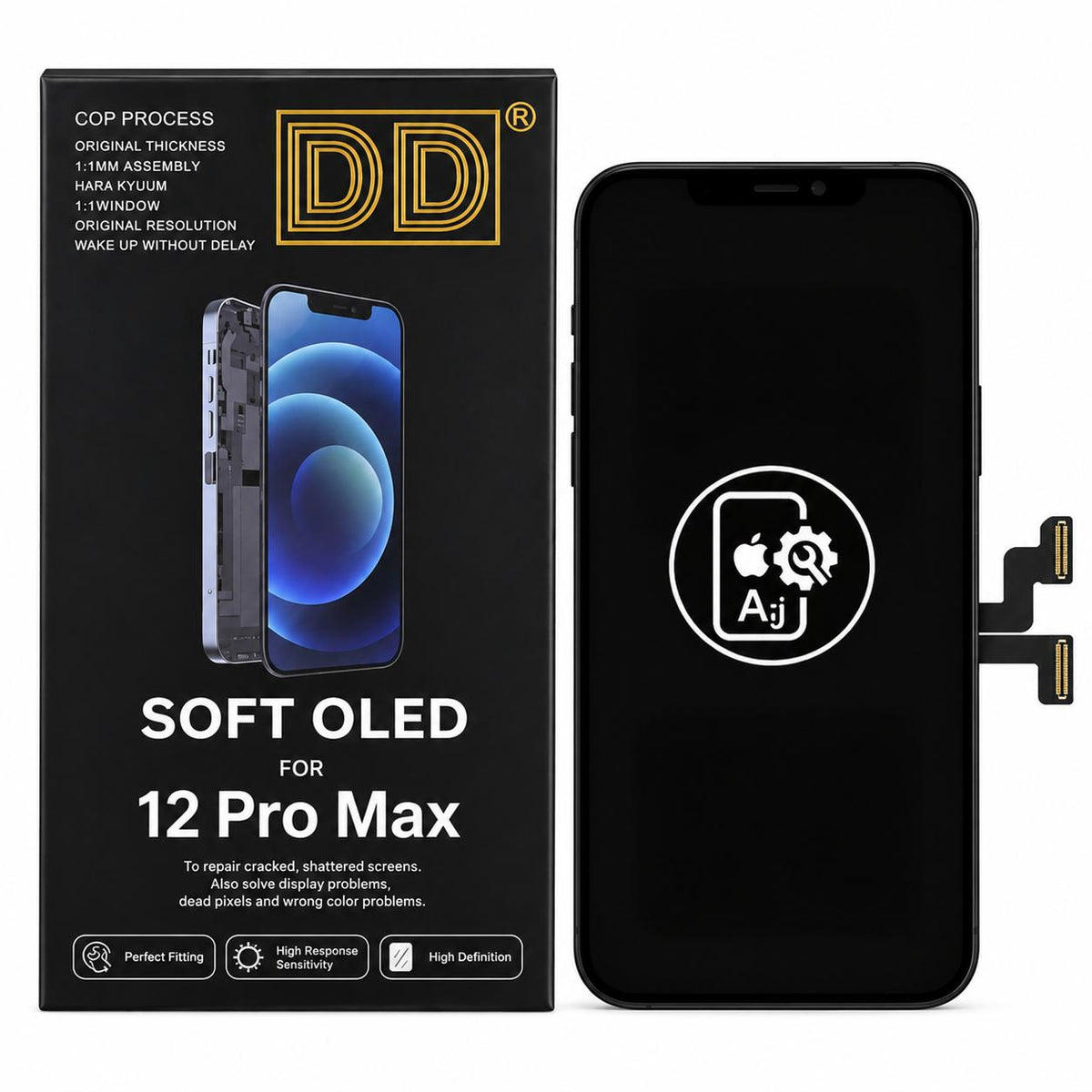 DD Soft OLED screen for iPhone 12 Pro Max