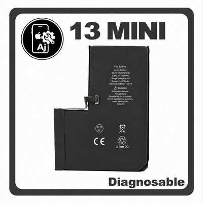 Diagnostic Battery for iPhone 13 Mini — AJ Cell Diagnosable