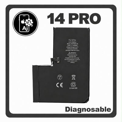 Diagnostic Battery for iPhone 14 Pro — AJ Cell Diagnosable
