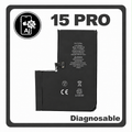 Diagnostic Battery for iPhone 15 Pro — AJ Cell Diagnosable