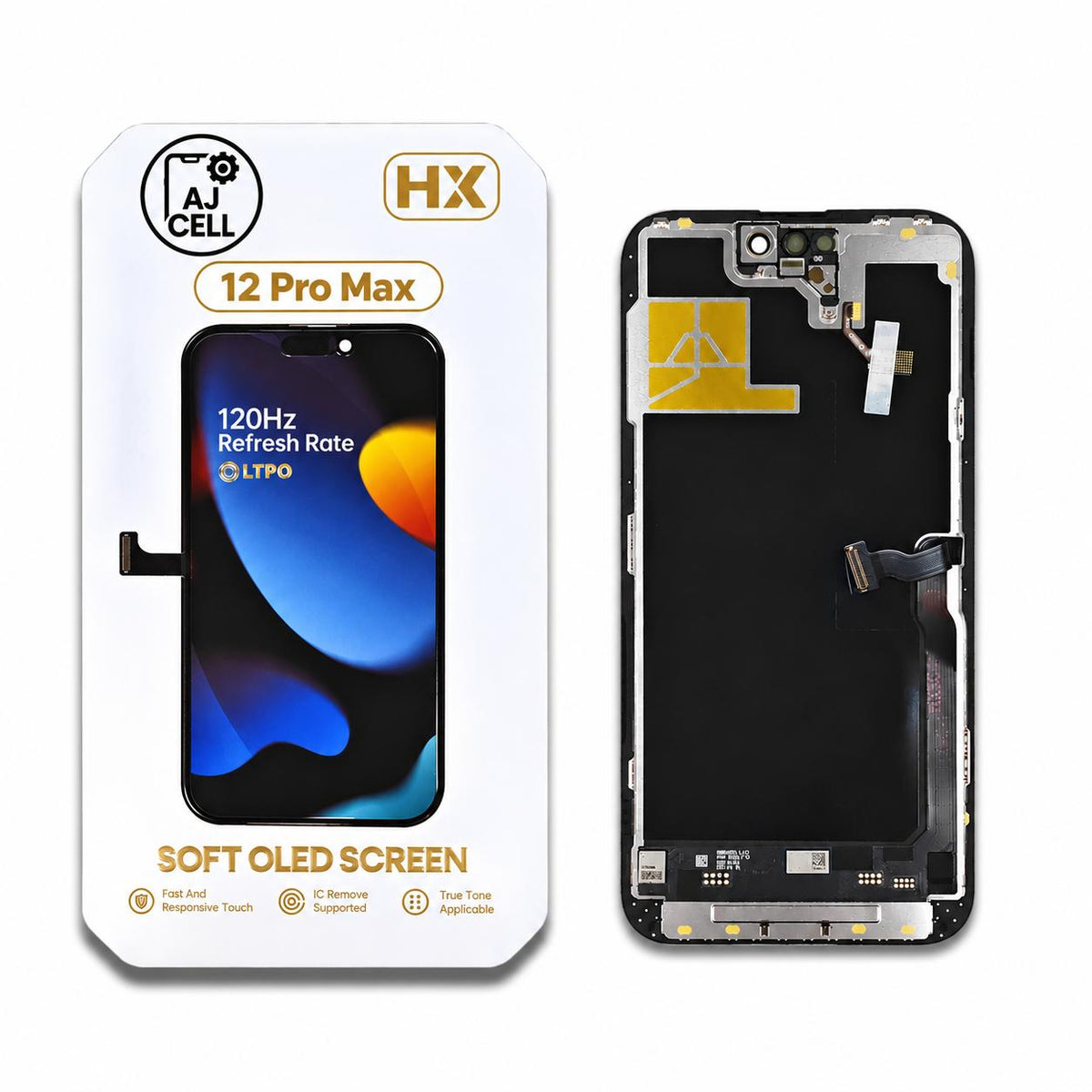 OLED Screen for iPhone 12 Pro Max - LTPO OLED 120Hz (HX)