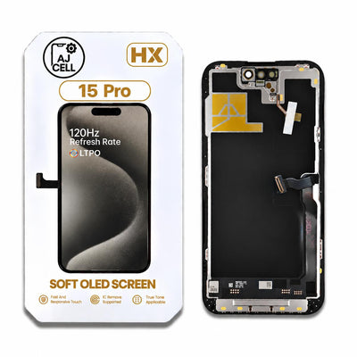 OLED Screen for iPhone 15 Pro - LTPO OLED 120Hz (HX)