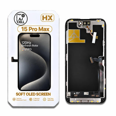 OLED Screen for iPhone 15 Pro Max - LTPO OLED 120Hz (HX)