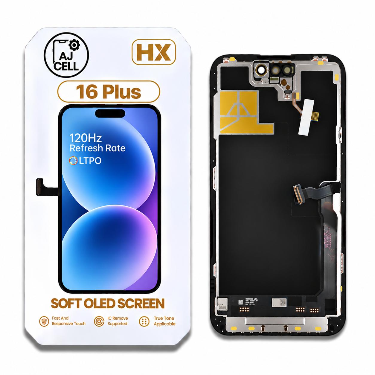 OLED Screen for iPhone 16 Plus - LTPO OLED 120Hz (HX)