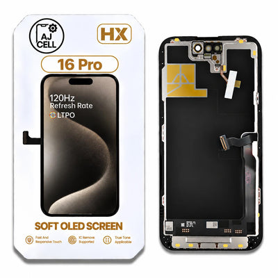 OLED Screen for iPhone 16 Pro - LTPO OLED 120Hz (HX)
