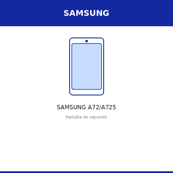 Samsung Galaxy A72 A725 INCELL replacement screen