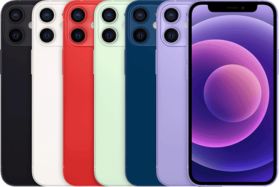 iPhone 12 mini colour reference