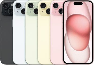 iPhone 15 colour reference