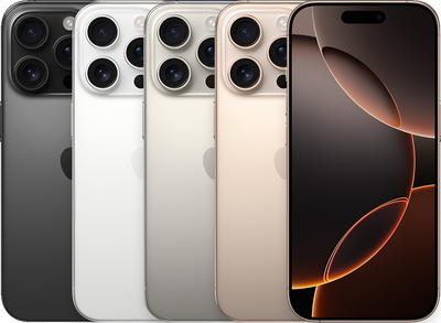 iPhone 16 Pro colour reference
