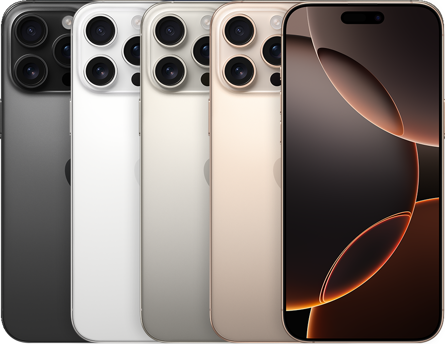 iPhone 16 Pro Max colour reference