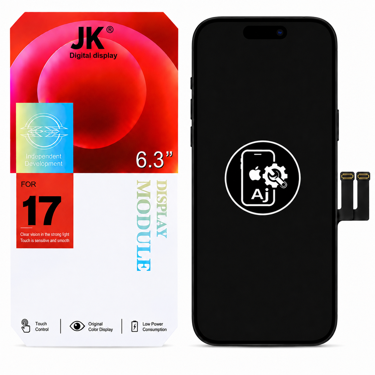 LCD Screen for iPhone 17 - Incell FHD (JK)