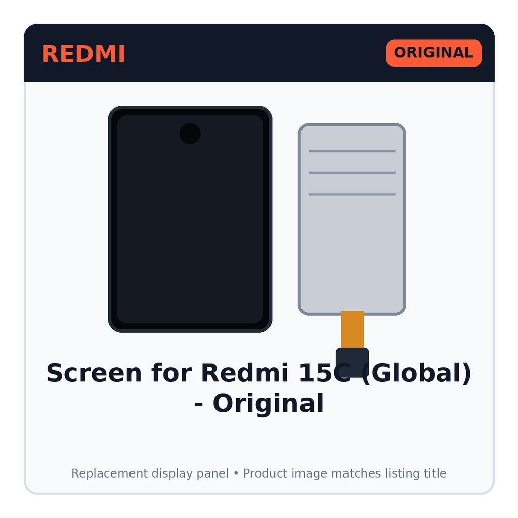 Screen for Redmi 15C (Global) - Original