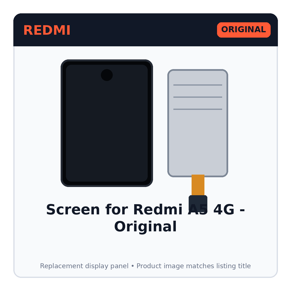 Screen for Redmi A5 4G - Original
