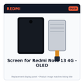 Screen for Redmi Note 13 4G - OLED