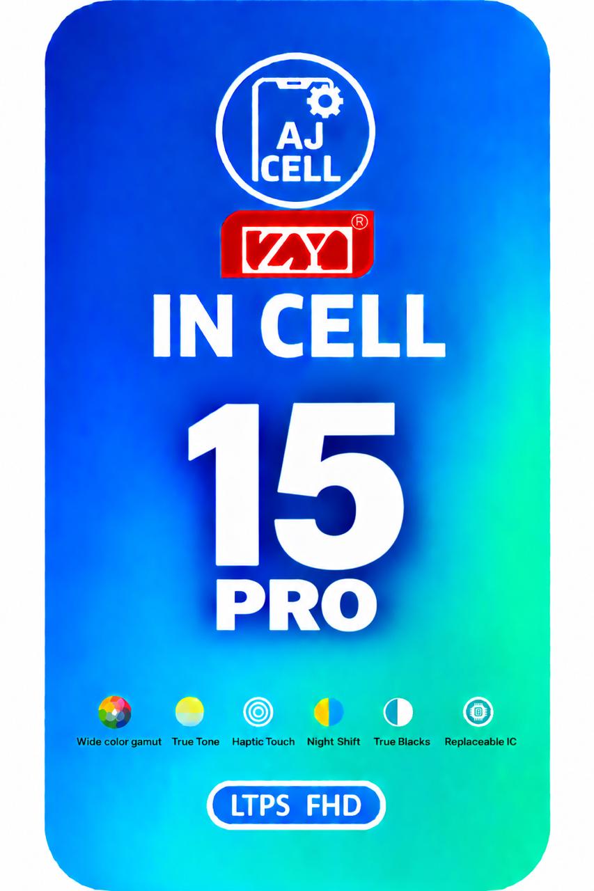 LCD Screen for iPhone 15 Pro - Incell FHD 120Hz (ZY)