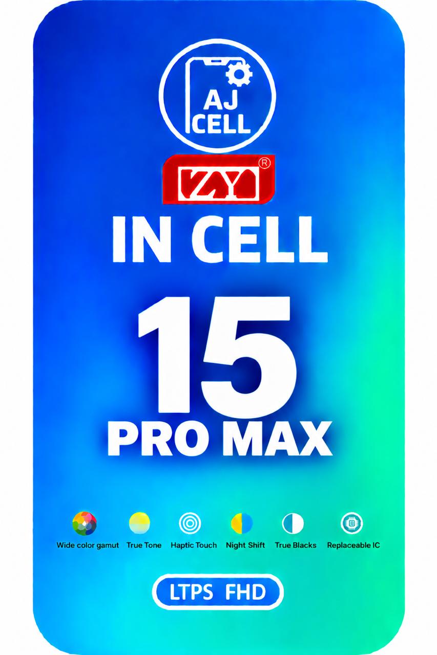 LCD Screen for iPhone 15 Pro Max - Incell FHD 120Hz (ZY)