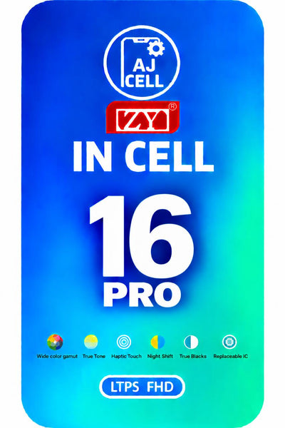 LCD Screen for iPhone 16 Pro - Incell FHD 120Hz (ZY)
