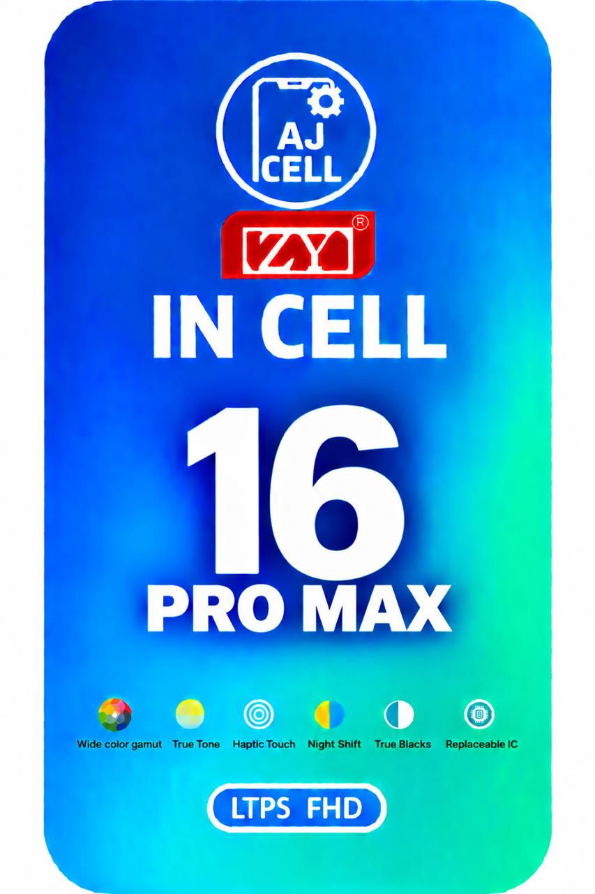 LCD Screen for iPhone 16 Pro Max - Incell FHD 120Hz (ZY)